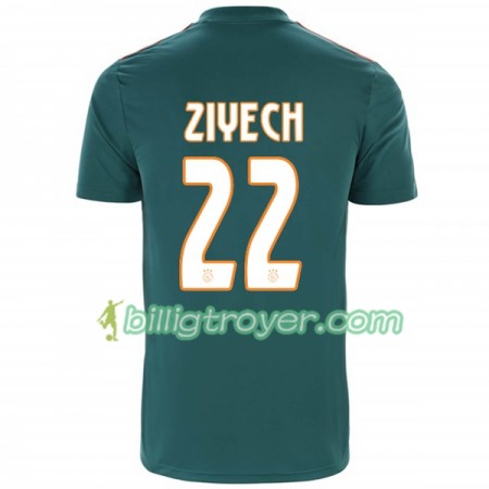 Billige Fotballdrakter AFC Ajax Hakim Ziyech 22 Bortedraktsett 2019/20 Kortermet